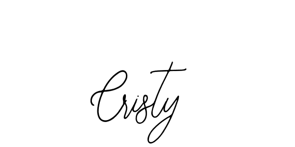 How to make Cristy signature? Bearetta-2O07w is a professional autograph style. Create handwritten signature for Cristy name. Cristy signature style 12 images and pictures png