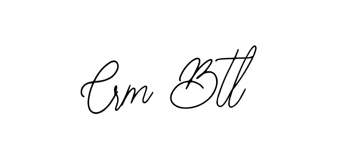 Crm Btl stylish signature style. Best Handwritten Sign (Bearetta-2O07w) for my name. Handwritten Signature Collection Ideas for my name Crm Btl. Crm Btl signature style 12 images and pictures png