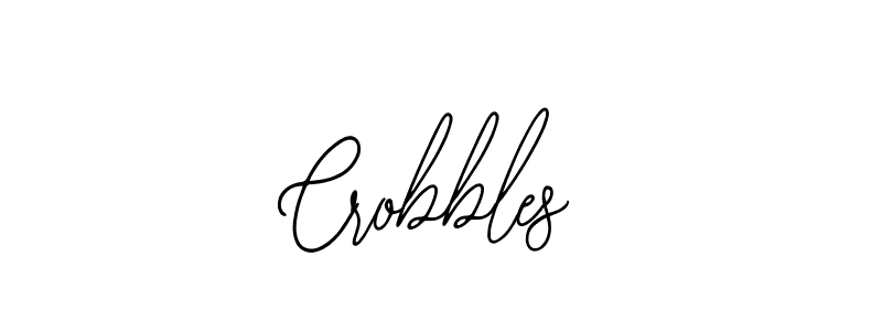 Make a beautiful signature design for name Crobbles. With this signature (Bearetta-2O07w) style, you can create a handwritten signature for free. Crobbles signature style 12 images and pictures png