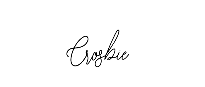 How to make Crosbie name signature. Use Bearetta-2O07w style for creating short signs online. This is the latest handwritten sign. Crosbie signature style 12 images and pictures png