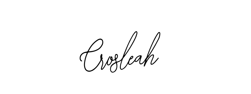 Design your own signature with our free online signature maker. With this signature software, you can create a handwritten (Bearetta-2O07w) signature for name Crosleah. Crosleah signature style 12 images and pictures png