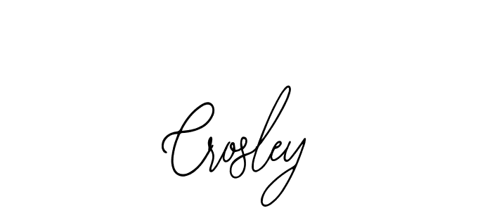 Use a signature maker to create a handwritten signature online. With this signature software, you can design (Bearetta-2O07w) your own signature for name Crosley. Crosley signature style 12 images and pictures png