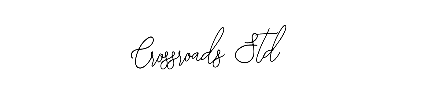 Make a beautiful signature design for name Crossroads Std. Use this online signature maker to create a handwritten signature for free. Crossroads Std signature style 12 images and pictures png