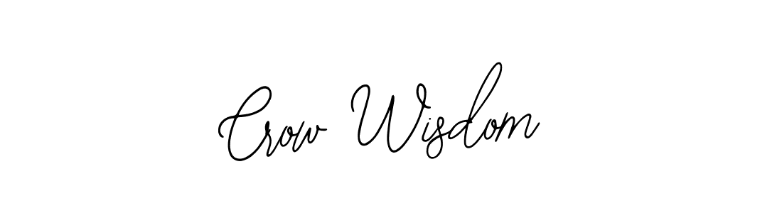 The best way (Bearetta-2O07w) to make a short signature is to pick only two or three words in your name. The name Crow Wisdom include a total of six letters. For converting this name. Crow Wisdom signature style 12 images and pictures png
