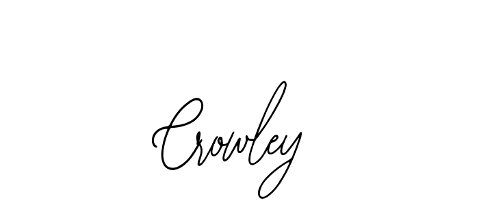Use a signature maker to create a handwritten signature online. With this signature software, you can design (Bearetta-2O07w) your own signature for name Crowley. Crowley signature style 12 images and pictures png