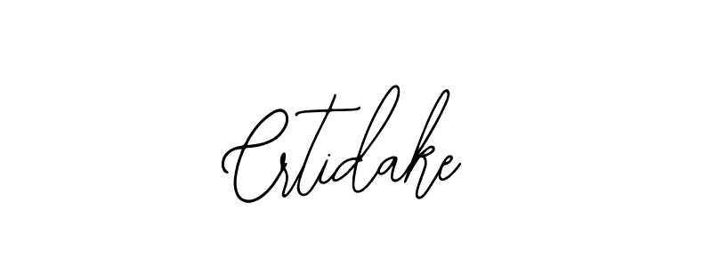 if you are searching for the best signature style for your name Crtidake. so please give up your signature search. here we have designed multiple signature styles  using Bearetta-2O07w. Crtidake signature style 12 images and pictures png