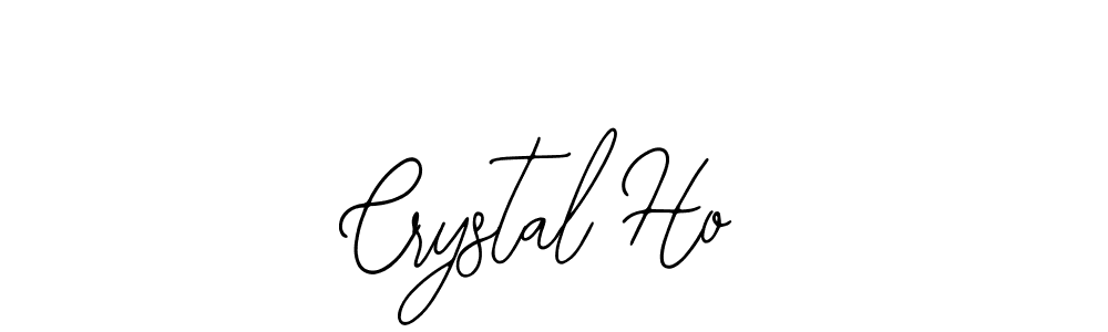 Design your own signature with our free online signature maker. With this signature software, you can create a handwritten (Bearetta-2O07w) signature for name Crystal Ho. Crystal Ho signature style 12 images and pictures png