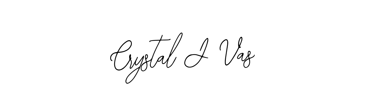 Make a beautiful signature design for name Crystal J Vas. Use this online signature maker to create a handwritten signature for free. Crystal J Vas signature style 12 images and pictures png