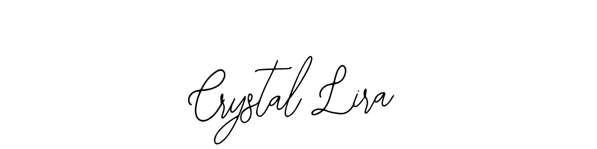 You should practise on your own different ways (Bearetta-2O07w) to write your name (Crystal Lira) in signature. don't let someone else do it for you. Crystal Lira signature style 12 images and pictures png