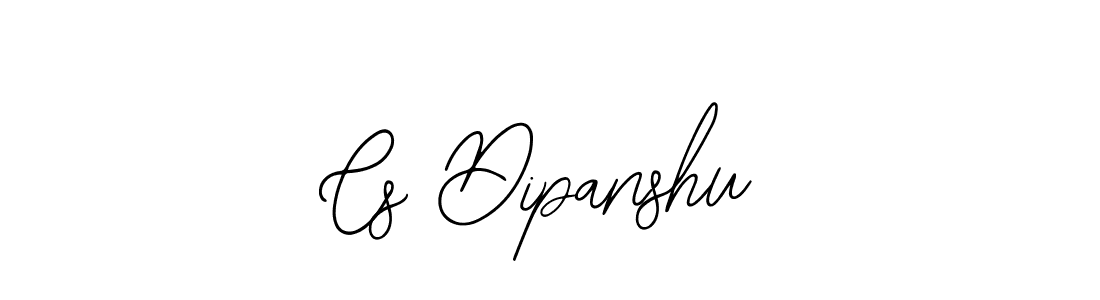 Similarly Bearetta-2O07w is the best handwritten signature design. Signature creator online .You can use it as an online autograph creator for name Cs Dipanshu. Cs Dipanshu signature style 12 images and pictures png