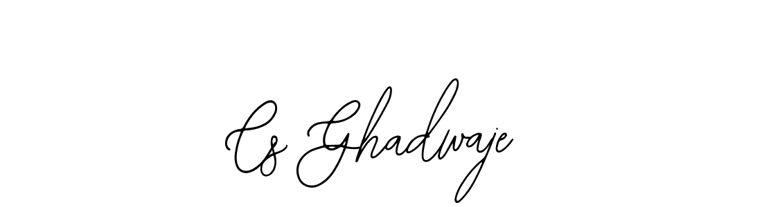 The best way (Bearetta-2O07w) to make a short signature is to pick only two or three words in your name. The name Cs Ghadwaje include a total of six letters. For converting this name. Cs Ghadwaje signature style 12 images and pictures png