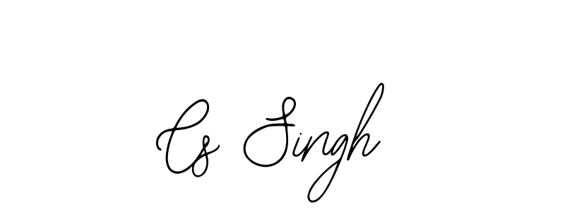 Use a signature maker to create a handwritten signature online. With this signature software, you can design (Bearetta-2O07w) your own signature for name Cs Singh. Cs Singh signature style 12 images and pictures png