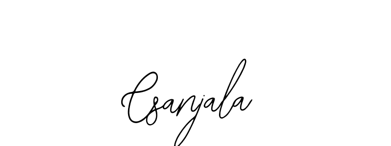 How to Draw Csanjala signature style? Bearetta-2O07w is a latest design signature styles for name Csanjala. Csanjala signature style 12 images and pictures png