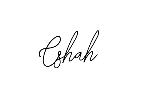 Make a beautiful signature design for name Cshah. Use this online signature maker to create a handwritten signature for free. Cshah signature style 12 images and pictures png