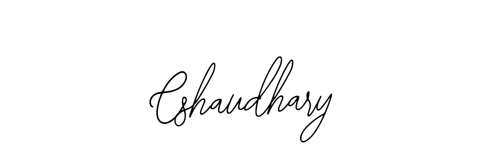 You should practise on your own different ways (Bearetta-2O07w) to write your name (Cshaudhary) in signature. don't let someone else do it for you. Cshaudhary signature style 12 images and pictures png