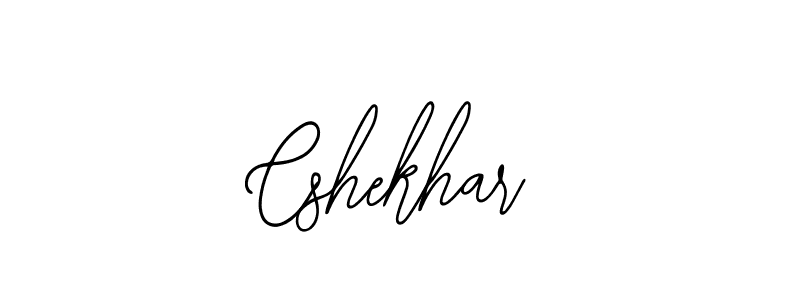 Design your own signature with our free online signature maker. With this signature software, you can create a handwritten (Bearetta-2O07w) signature for name Cshekhar. Cshekhar signature style 12 images and pictures png