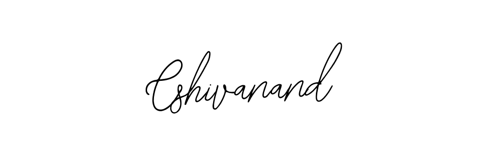 Make a beautiful signature design for name Cshivanand. With this signature (Bearetta-2O07w) style, you can create a handwritten signature for free. Cshivanand signature style 12 images and pictures png