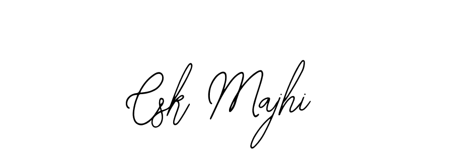 Csk Majhi stylish signature style. Best Handwritten Sign (Bearetta-2O07w) for my name. Handwritten Signature Collection Ideas for my name Csk Majhi. Csk Majhi signature style 12 images and pictures png