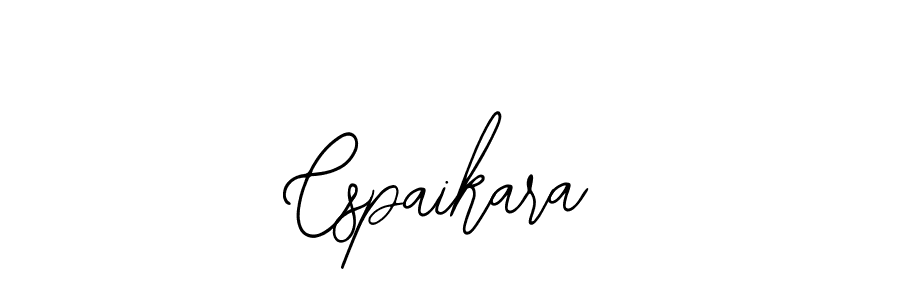 Create a beautiful signature design for name Cspaikara. With this signature (Bearetta-2O07w) fonts, you can make a handwritten signature for free. Cspaikara signature style 12 images and pictures png