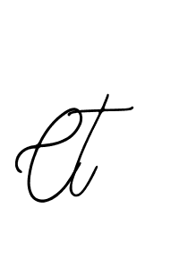 Design your own signature with our free online signature maker. With this signature software, you can create a handwritten (Bearetta-2O07w) signature for name Ct. Ct signature style 12 images and pictures png