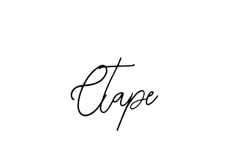 Ctape stylish signature style. Best Handwritten Sign (Bearetta-2O07w) for my name. Handwritten Signature Collection Ideas for my name Ctape. Ctape signature style 12 images and pictures png