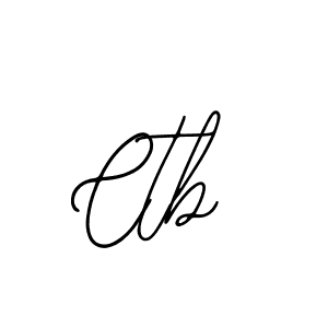 You should practise on your own different ways (Bearetta-2O07w) to write your name (Ctb) in signature. don't let someone else do it for you. Ctb signature style 12 images and pictures png