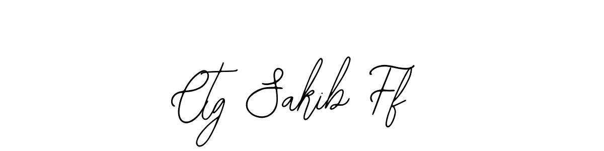 Design your own signature with our free online signature maker. With this signature software, you can create a handwritten (Bearetta-2O07w) signature for name Ctg Sakib Ff. Ctg Sakib Ff signature style 12 images and pictures png