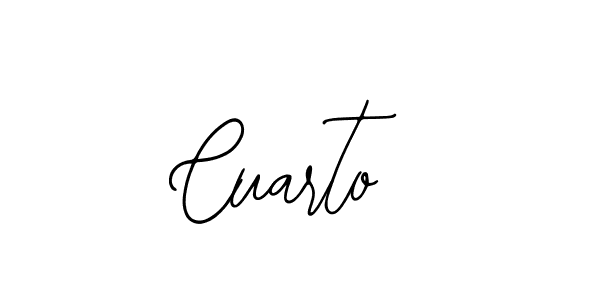 How to make Cuarto signature? Bearetta-2O07w is a professional autograph style. Create handwritten signature for Cuarto name. Cuarto signature style 12 images and pictures png