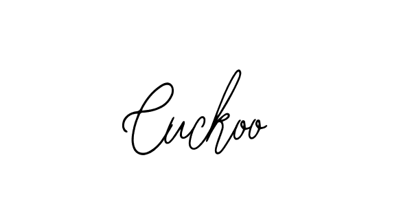 How to make Cuckoo name signature. Use Bearetta-2O07w style for creating short signs online. This is the latest handwritten sign. Cuckoo signature style 12 images and pictures png