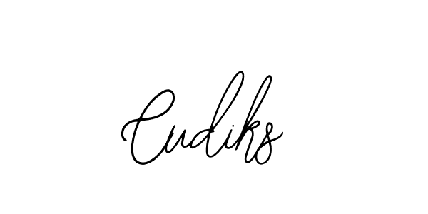 Design your own signature with our free online signature maker. With this signature software, you can create a handwritten (Bearetta-2O07w) signature for name Cudiks. Cudiks signature style 12 images and pictures png