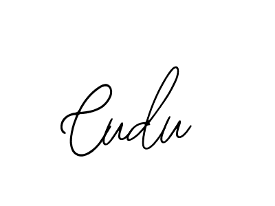 Design your own signature with our free online signature maker. With this signature software, you can create a handwritten (Bearetta-2O07w) signature for name Cudu. Cudu signature style 12 images and pictures png