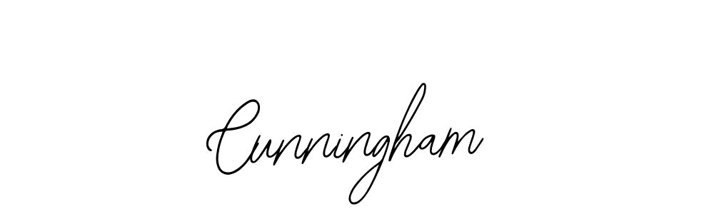 How to make Cunningham signature? Bearetta-2O07w is a professional autograph style. Create handwritten signature for Cunningham name. Cunningham signature style 12 images and pictures png