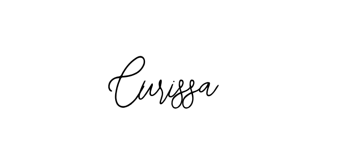 How to make Curissa name signature. Use Bearetta-2O07w style for creating short signs online. This is the latest handwritten sign. Curissa signature style 12 images and pictures png