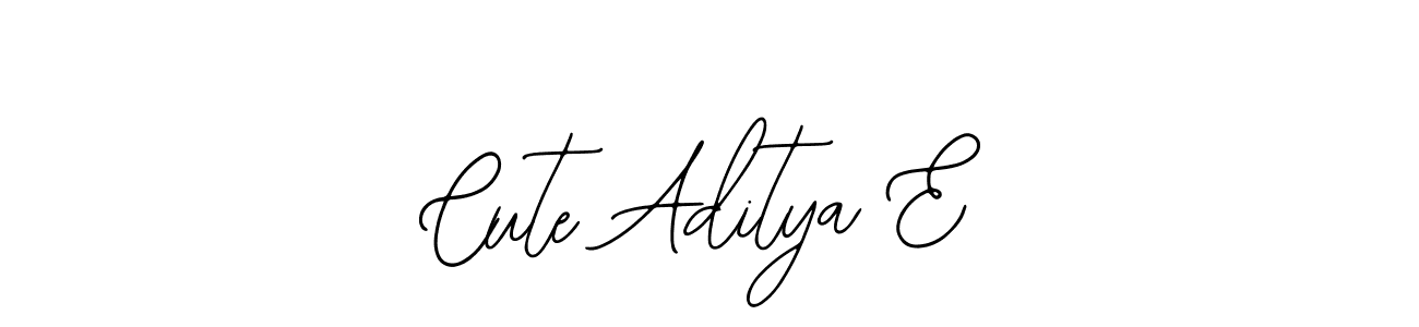 Bearetta-2O07w is a professional signature style that is perfect for those who want to add a touch of class to their signature. It is also a great choice for those who want to make their signature more unique. Get Cute Aditya E name to fancy signature for free. Cute Aditya E signature style 12 images and pictures png