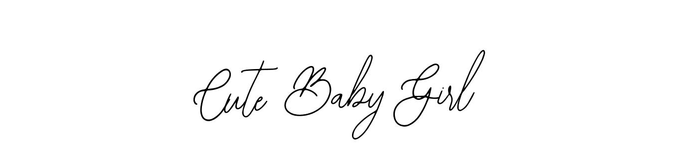 Design your own signature with our free online signature maker. With this signature software, you can create a handwritten (Bearetta-2O07w) signature for name Cute Baby Girl. Cute Baby Girl signature style 12 images and pictures png