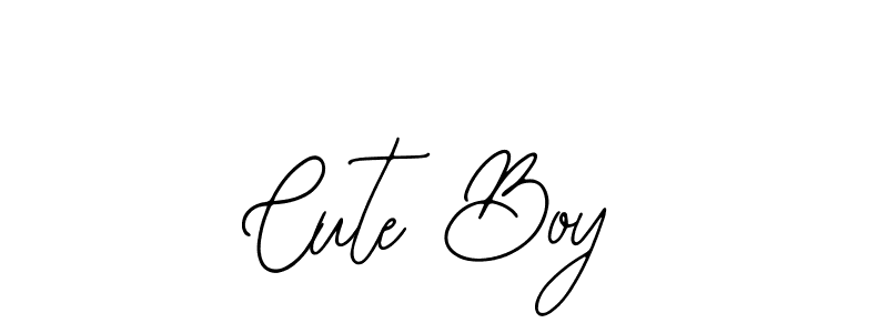 You should practise on your own different ways (Bearetta-2O07w) to write your name (Cute Boy) in signature. don't let someone else do it for you. Cute Boy signature style 12 images and pictures png