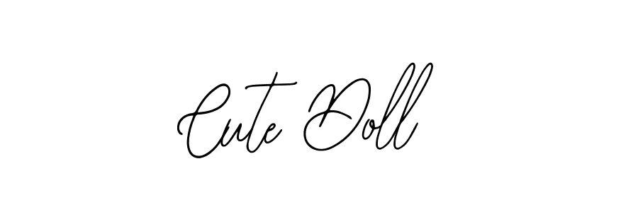 Also we have Cute Doll name is the best signature style. Create professional handwritten signature collection using Bearetta-2O07w autograph style. Cute Doll signature style 12 images and pictures png