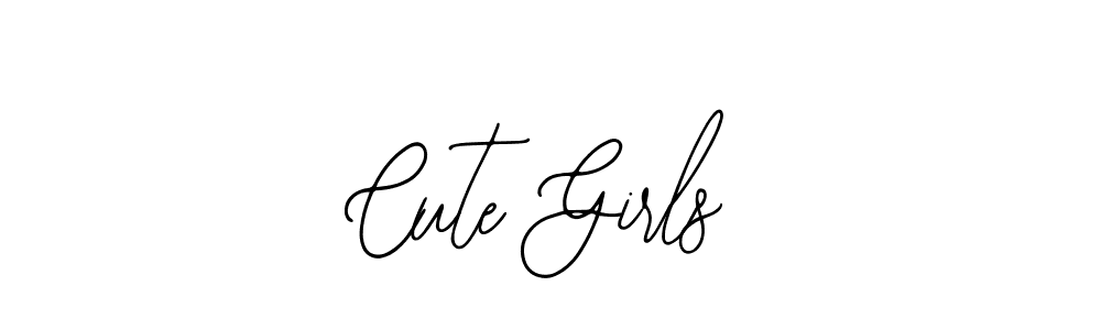 How to Draw Cute Girls signature style? Bearetta-2O07w is a latest design signature styles for name Cute Girls. Cute Girls signature style 12 images and pictures png