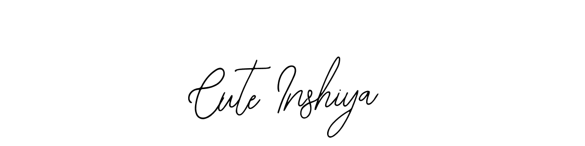 Check out images of Autograph of Cute Inshiya name. Actor Cute Inshiya Signature Style. Bearetta-2O07w is a professional sign style online. Cute Inshiya signature style 12 images and pictures png