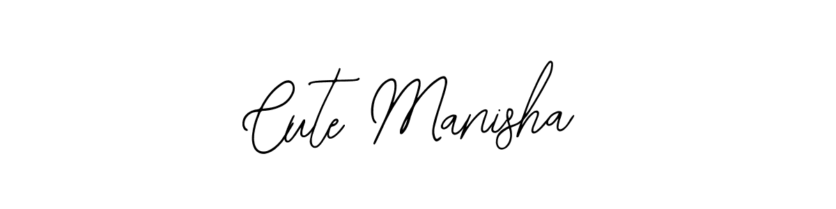 Also we have Cute Manisha name is the best signature style. Create professional handwritten signature collection using Bearetta-2O07w autograph style. Cute Manisha signature style 12 images and pictures png