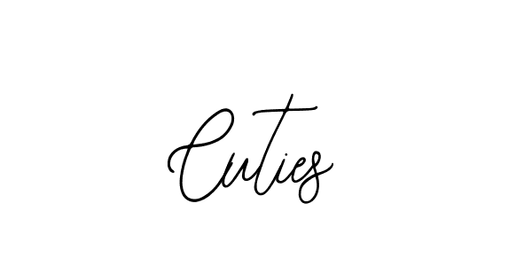 Cuties stylish signature style. Best Handwritten Sign (Bearetta-2O07w) for my name. Handwritten Signature Collection Ideas for my name Cuties. Cuties signature style 12 images and pictures png