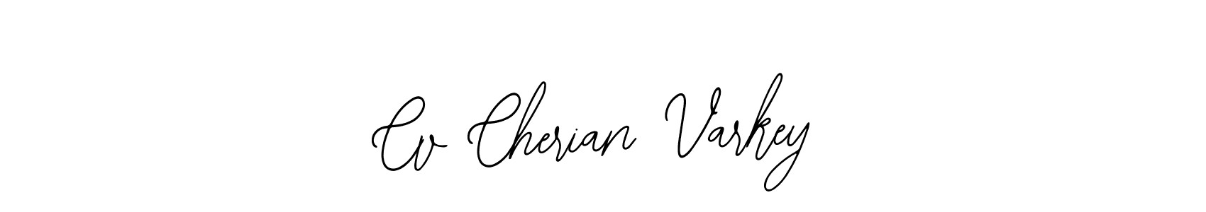 Similarly Bearetta-2O07w is the best handwritten signature design. Signature creator online .You can use it as an online autograph creator for name Cv Cherian Varkey. Cv Cherian Varkey signature style 12 images and pictures png