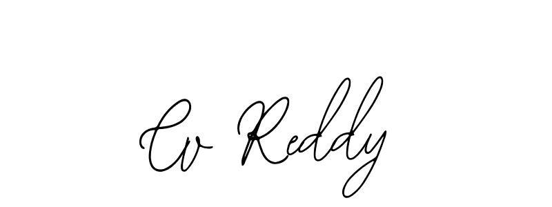 if you are searching for the best signature style for your name Cv Reddy. so please give up your signature search. here we have designed multiple signature styles  using Bearetta-2O07w. Cv Reddy signature style 12 images and pictures png