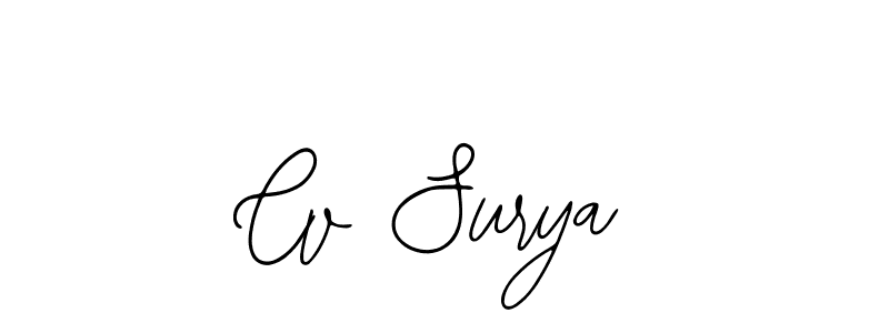 Use a signature maker to create a handwritten signature online. With this signature software, you can design (Bearetta-2O07w) your own signature for name Cv Surya. Cv Surya signature style 12 images and pictures png