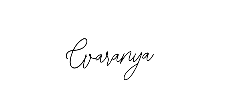 The best way (Bearetta-2O07w) to make a short signature is to pick only two or three words in your name. The name Cvaranya include a total of six letters. For converting this name. Cvaranya signature style 12 images and pictures png