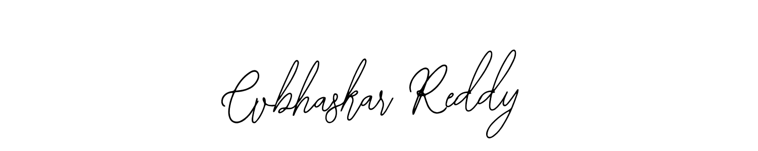 Make a beautiful signature design for name Cvbhaskar Reddy. Use this online signature maker to create a handwritten signature for free. Cvbhaskar Reddy signature style 12 images and pictures png