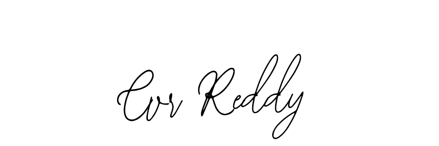 Create a beautiful signature design for name Cvr Reddy. With this signature (Bearetta-2O07w) fonts, you can make a handwritten signature for free. Cvr Reddy signature style 12 images and pictures png