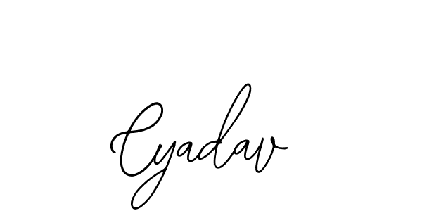 Make a beautiful signature design for name Cyadav. Use this online signature maker to create a handwritten signature for free. Cyadav signature style 12 images and pictures png