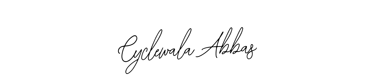 It looks lik you need a new signature style for name Cyclewala Abbas. Design unique handwritten (Bearetta-2O07w) signature with our free signature maker in just a few clicks. Cyclewala Abbas signature style 12 images and pictures png