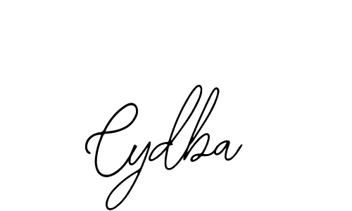 Bearetta-2O07w is a professional signature style that is perfect for those who want to add a touch of class to their signature. It is also a great choice for those who want to make their signature more unique. Get Cydba name to fancy signature for free. Cydba signature style 12 images and pictures png